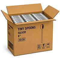 Tiny Spoons Silver 6" 20/20
