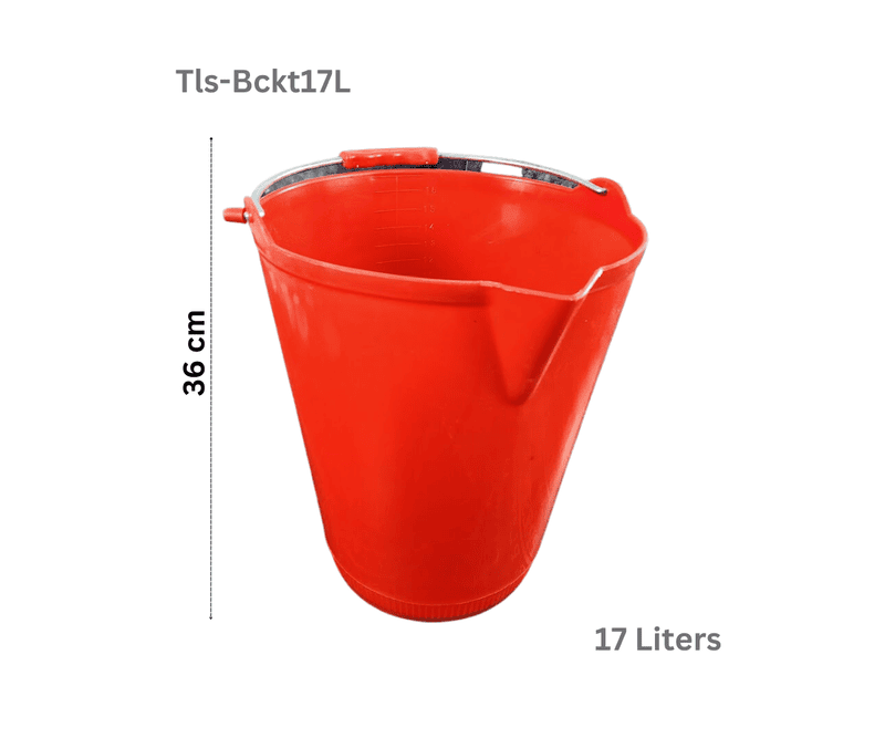 Bucket 17 Liter with Level Indicator