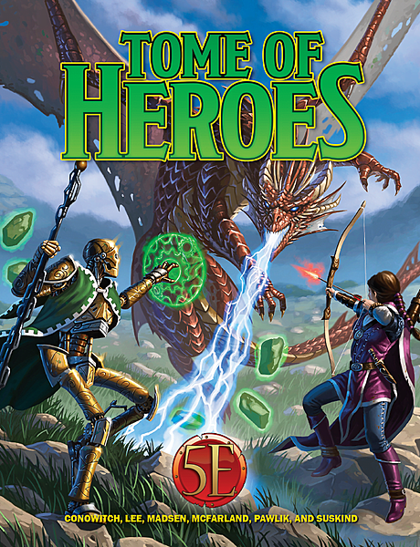 5E - D&D - Kobold Press - Tome of Heroes (5E) (2022, Hardcover)