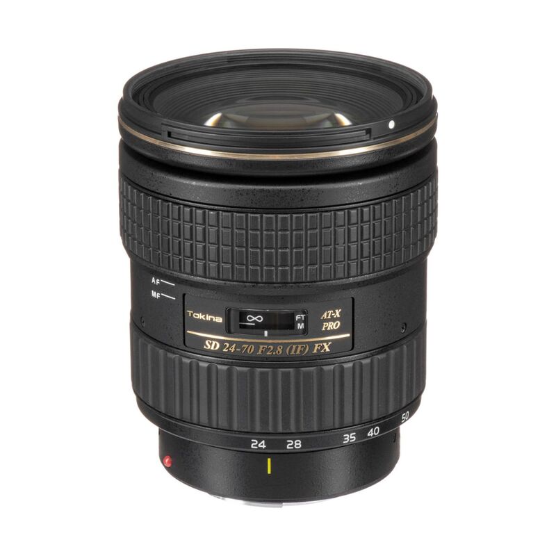 Tokina at-x 24-70mm f/2.8 AF Pro Fx Lens