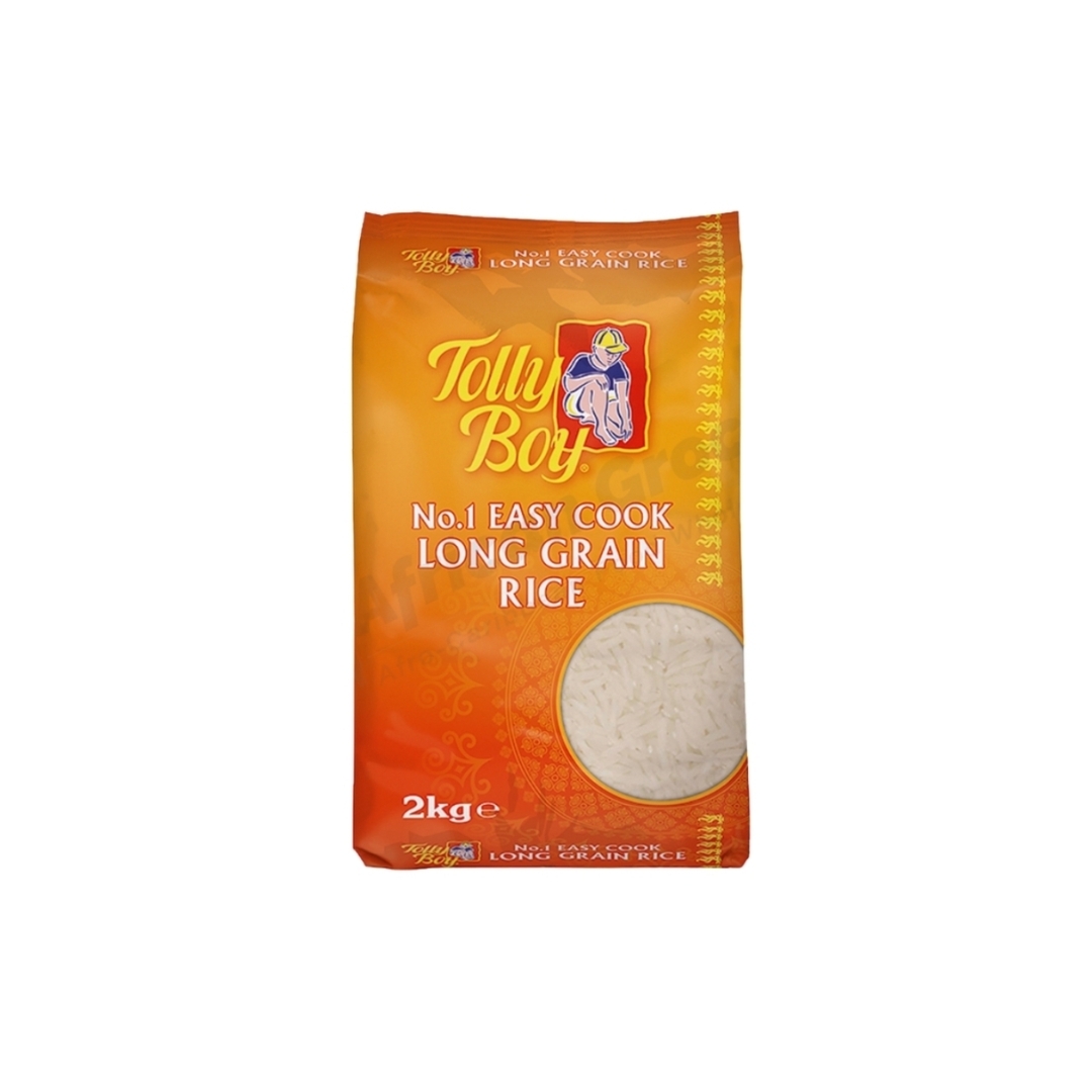 90249 Tolly Boy Easy Cook Rice 2kg X 6