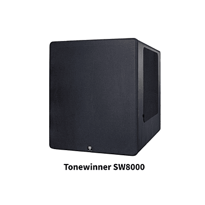 Tonewinner D8000 dual 15 inch 1500W DSP powered subwoofer