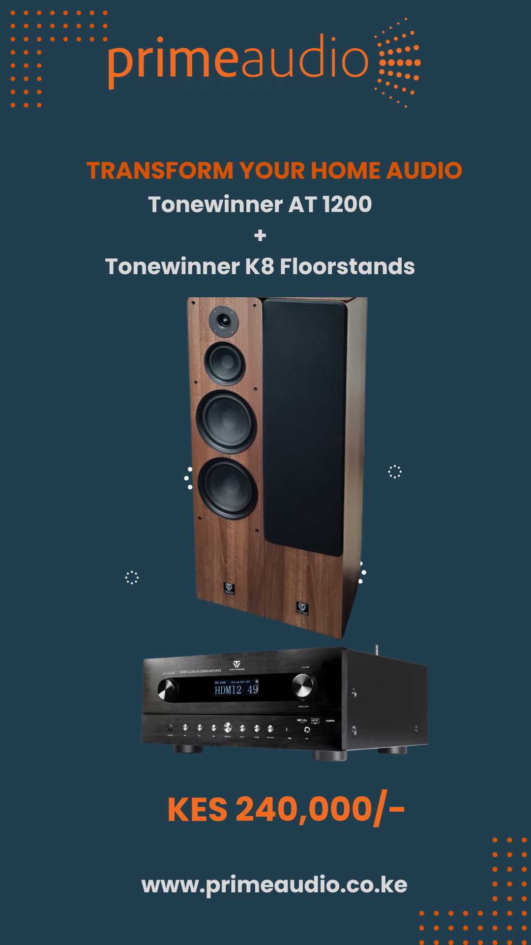 Tonewinner Twin Package