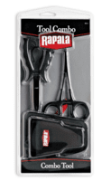 Rapala 5" Forceps / 8" Pliers / Dual Sheath & Clip Combo Rapala 5" Forceps / 8" Pliers / Dual Sheath & Clip Combo