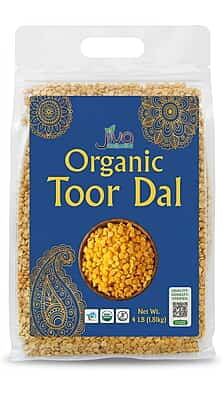 Toor Dal 4LB JIVA ORG