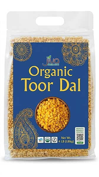 Toor Dal 4LB JIVA ORG