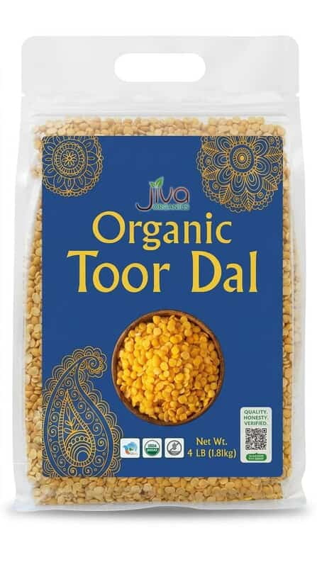 Toor Dal 4LB JIVA ORG