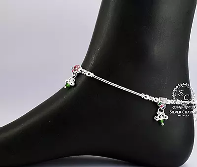 Top-rated silver payal online store