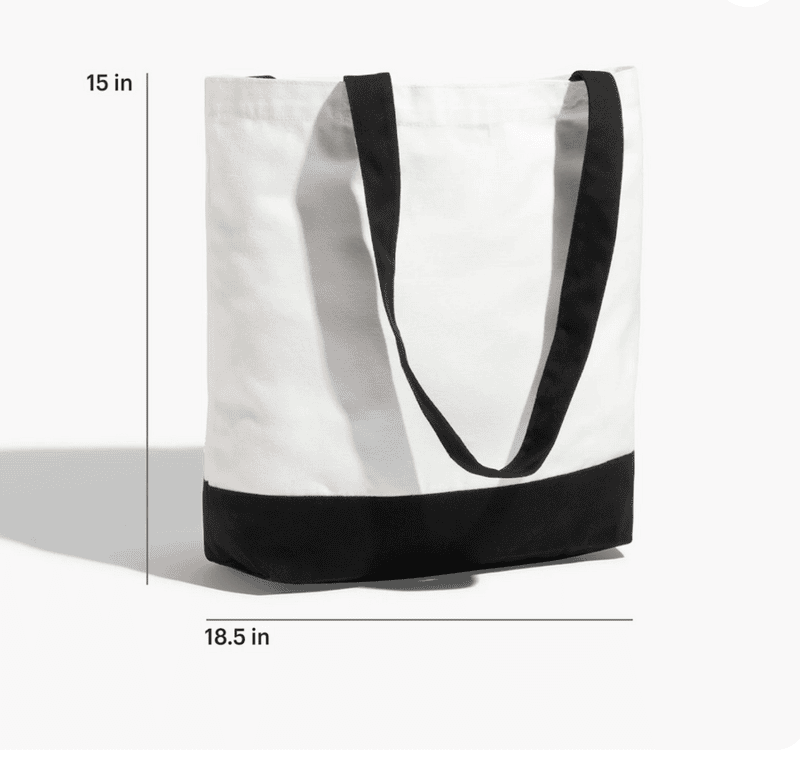 Large Cotton Tote Bag