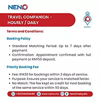 Travel Companion (Hourly / Daily) Service