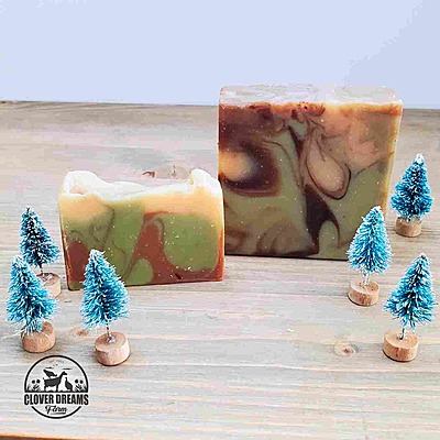 Frosted Forest Goat Milk Soap (Travel)