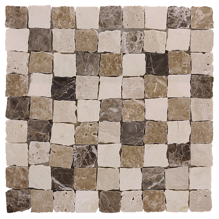 Mozaic DUNIN, TRAVERTINE BEND MIX 32 MATT 30,5x30,5 cm, pret/buc