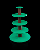 Tree Top Village Countdown Containers