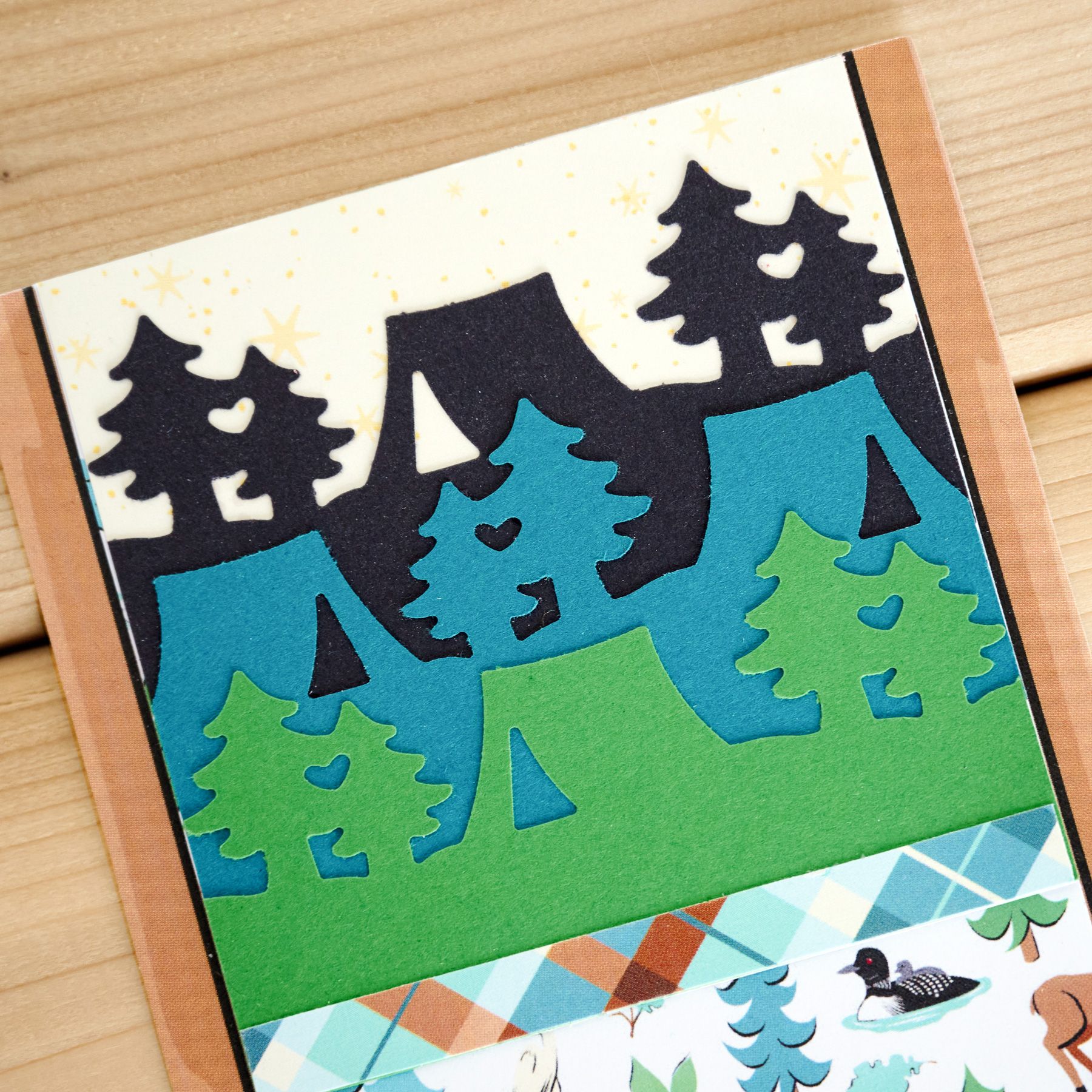 Tent & Tree Border Maker Cartridge