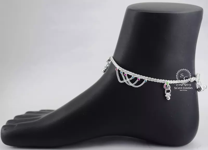 Trendy Unique Silver Payal Design Trendy Unique Silver Payal Design