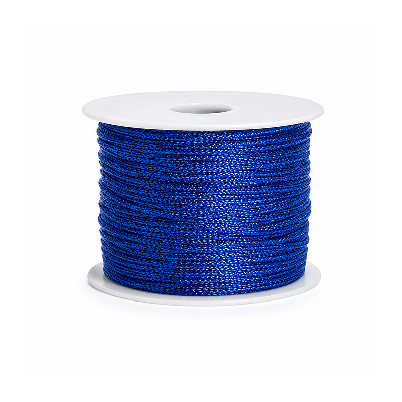 Trenza Cordon M-100 Azul Rollo X 144 Yardas Trenza Cordon M-100 Azul Rollo X 144 Yardas