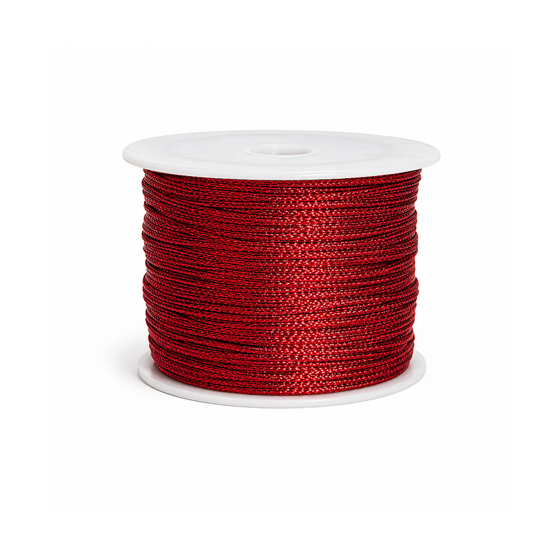 Trenza Cordon M-100 Rojo Rollo X 144 Yardas Trenza Cordon M-100 Rojo Rollo X 144 Yardas