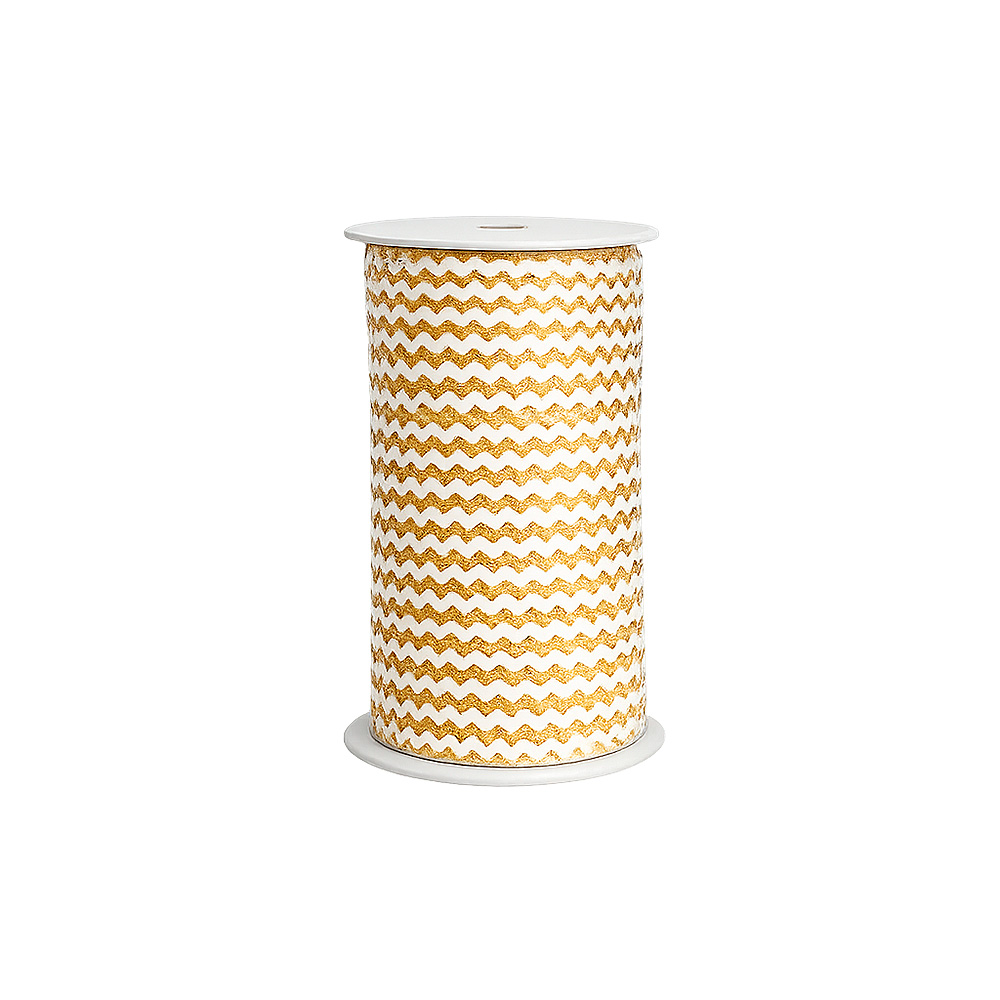 Trenza Zigzag Shm1 Drd/Blc Rollo X 144 Yardas Trenza Zigzag Shm1 Drd/Blc Rollo X 144 Yardas