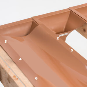 TREX RainEscape Trough TREX RainEscape Trough