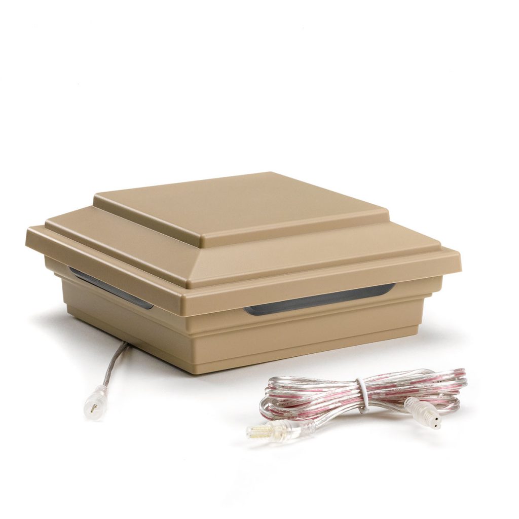 Flat Post Cap Light - 4X4 Flat Post Cap Light - 4X4