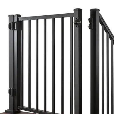 TREX Aluminum Adjustable Gate - Square Balusters TREX Aluminum Adjustable Gate - Square Balusters