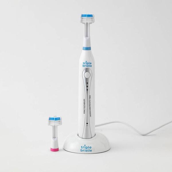Cepillo de dientes eléctrico sónico original Triple Bristle ™ Cepillo de dientes eléctrico sónico original Triple Bristle ™