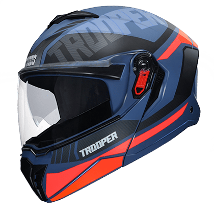 STUDDS TROOPER D1 BLACK N8 PINK D/V (M)
