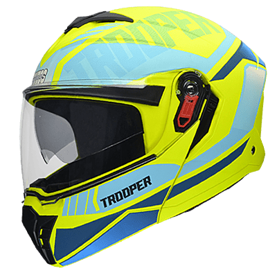 STUDDS TROOPER D1 MATT YELLOW N1 BLUE D/V (M)