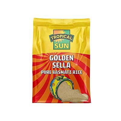 25146 Tropical Sun Golden Sella Pure Basmati Rice 10kg