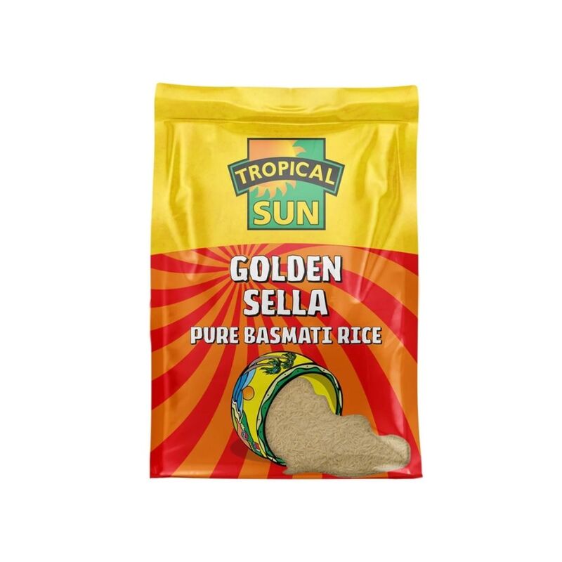 25146 Tropical Sun Golden Sella Pure Basmati Rice 10kg