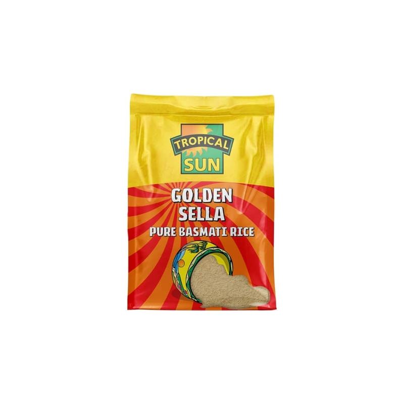 25362 Tropical Sun Golden Sella Pure Basmati Rice 20kg