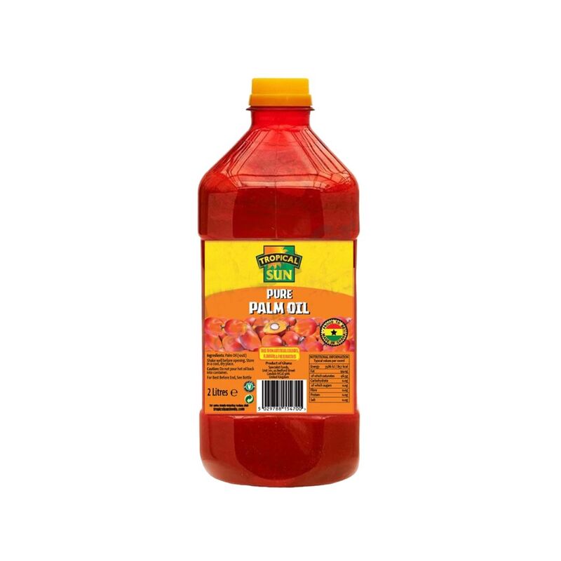 25776 Tropical Sun Palm Oil 2l X 8