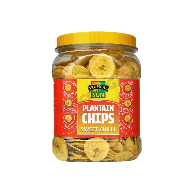 25358     Tropical Sun Plantain Chips Sweet 450g X 6