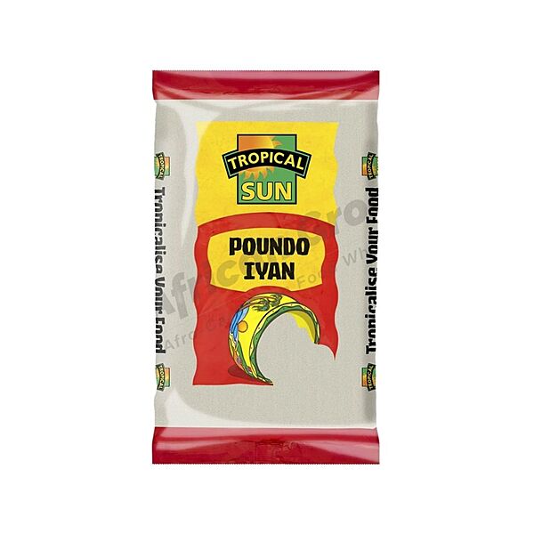 25375     Tropical Sun Poundo Iyan 1.5kg X 6
