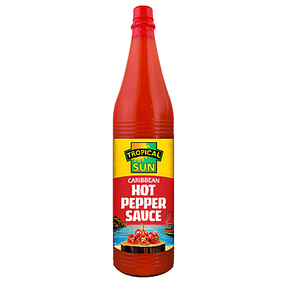 24409 Tropical Sun Caribbean Hot Pepper Sauce 170ml X 24
