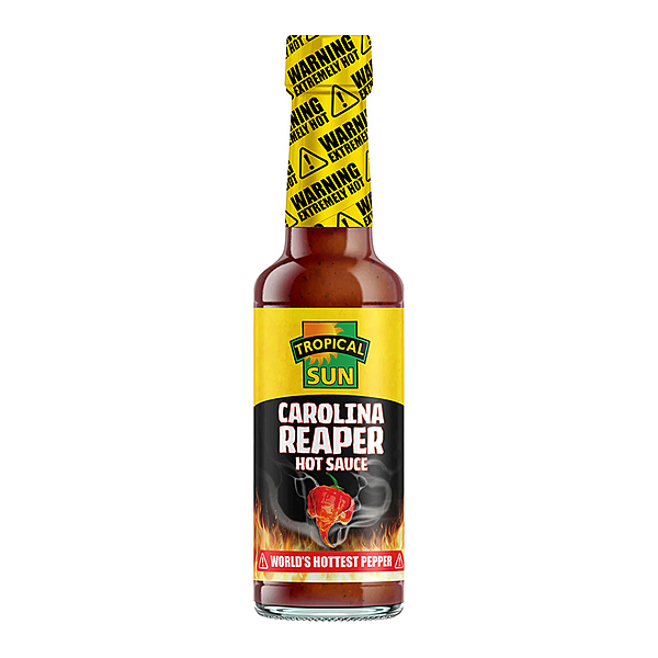 24410     Tropical Sun Carolina Reaper Sauce 148ml X 12