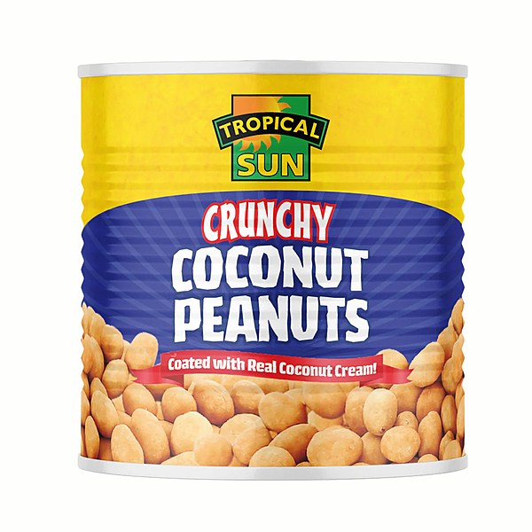 25153     Tropical Sun Coconut Peanuts 165g X 12