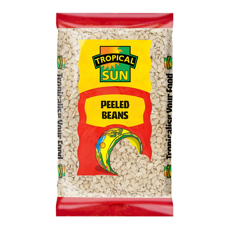 26154 Tropical Sun Peeled Beans 5kg X 3 Case