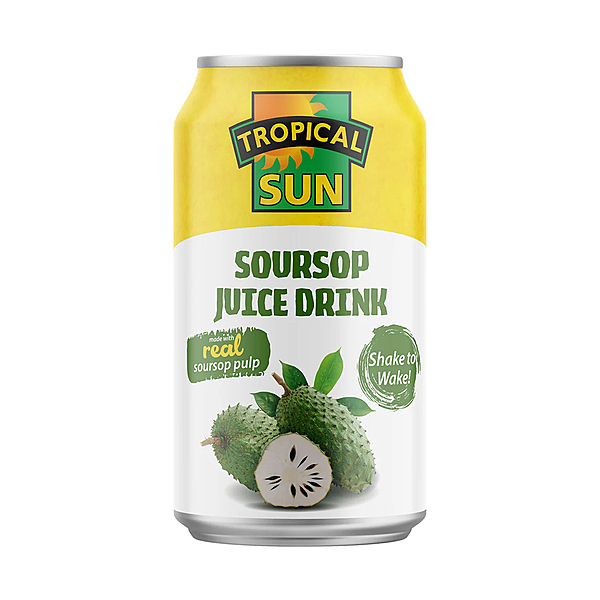 24402     Tropical Sun Soursop Juice Drink 330ml X 12