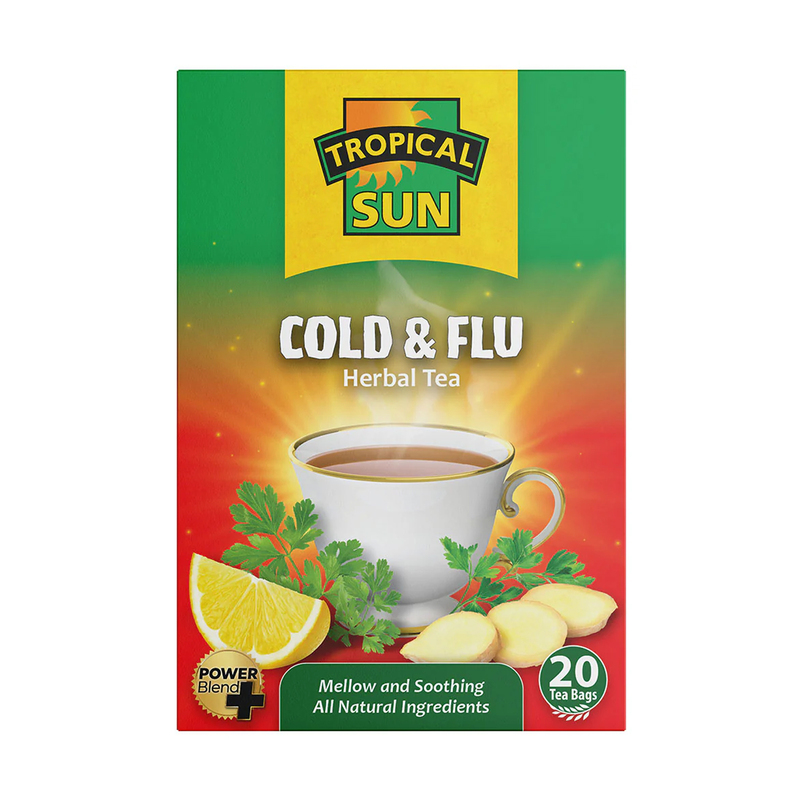 24632 Tropical Sun Tea Cold & Flu Case 40g X6