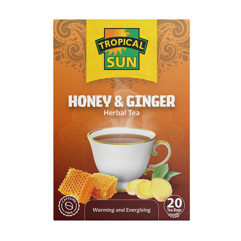 24617 Tropical Sun Tea Honey Ginger 70g X 6