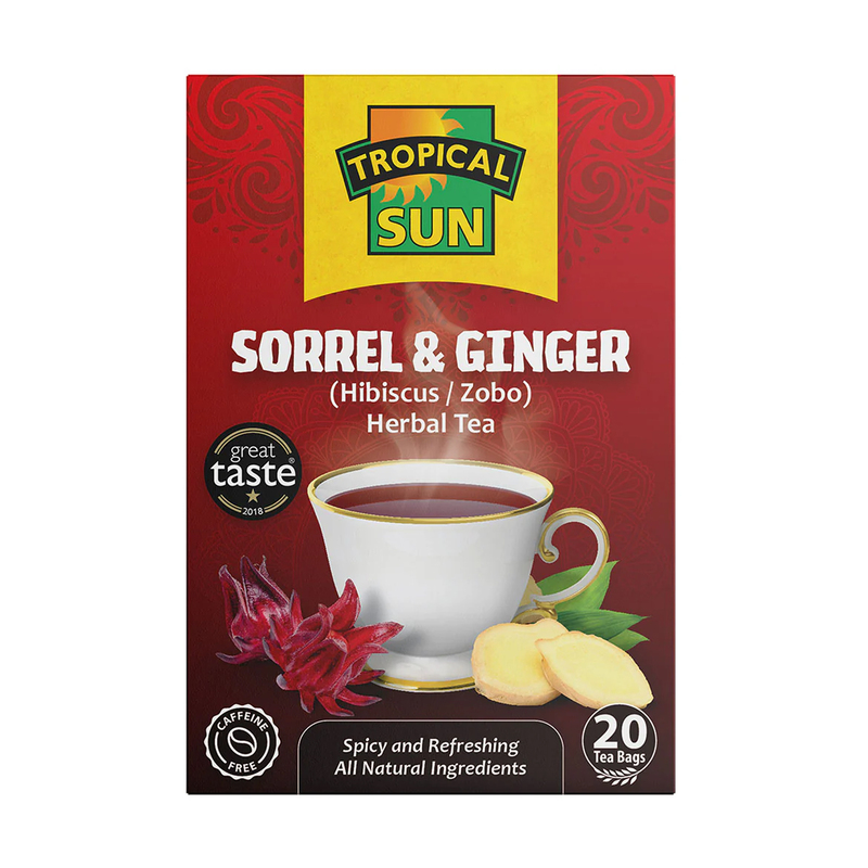 24626 Tropical Sun Tea Sorrel Ginger 40g X 6