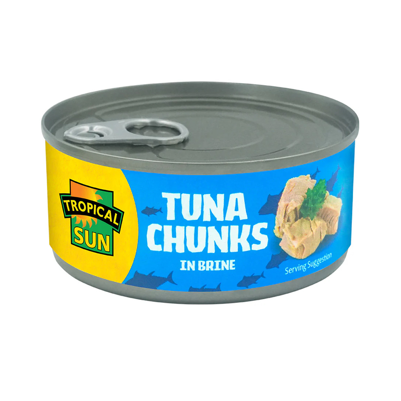 25056 Tropical Sun Tuna Chunks In Brine 160g X 6