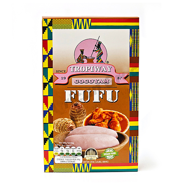 10028     Tropicway Cocoyam Fufu 680g X 12
