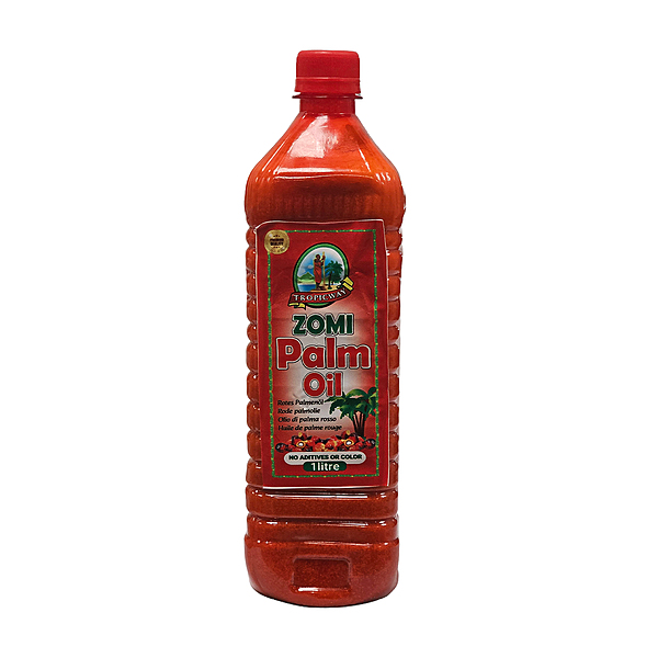 10018     Tropicway Natural Zomi Palm Oil 1l X 12