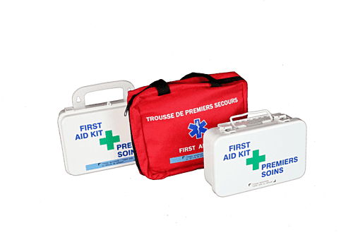 Trousse de premiers soins - Milieu de travail à risque élevé (INTERMÉDAIRE) - 2 à 25 travailleurs