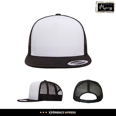 Casquette YP Flat cap 5 panneaux Casquette YP Flat cap 5 panneaux