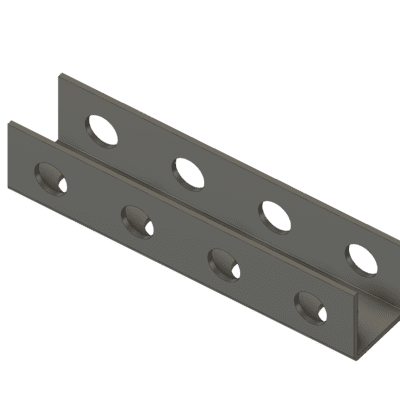 4" Tube Union  - Black