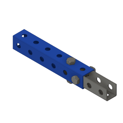 4" Tube Union  - Black