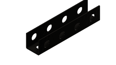 4" Tube Union  - Black